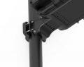 Lampadaire solaire à LED 60 W, durable et hautement efficace, avec capteur radar IP66 6 500 K