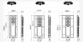 Lampadaire solaire à LED 60 W, durable et hautement efficace, avec capteur radar IP66 6 500 K