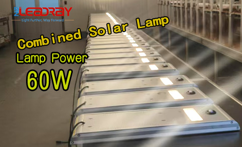 Le lampadaire solaire combiné est un dispositif d'éclairage qui intègre des panneaux solaires