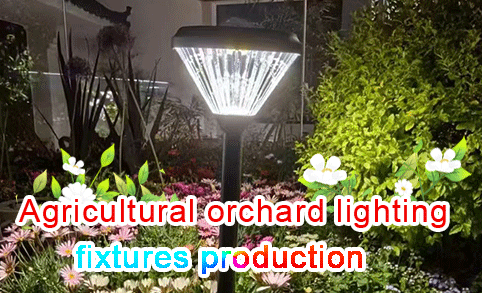 Production de luminaires pour vergers agricoles Commande d'éclairage LED pour espaces scéniques