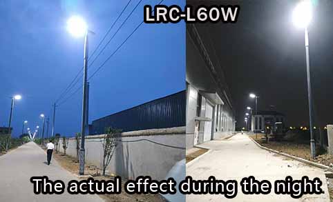 Norme pour l'éclairage des routes rurales Puissance 60 W, haute luminosité