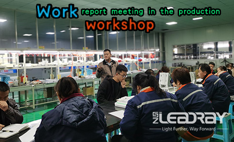 LEADRAY Personnel professionnel, travaux et ateliers d'inspection, rapports de travail, réunions