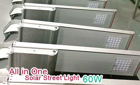 Réverbère solaire LED avec indice de protection IP65 pour les clients africains