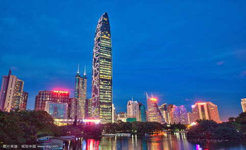 Aujourd'hui, un grand spectacle pour vous - Projet d'éclairage de Shenzhen Futian CBD